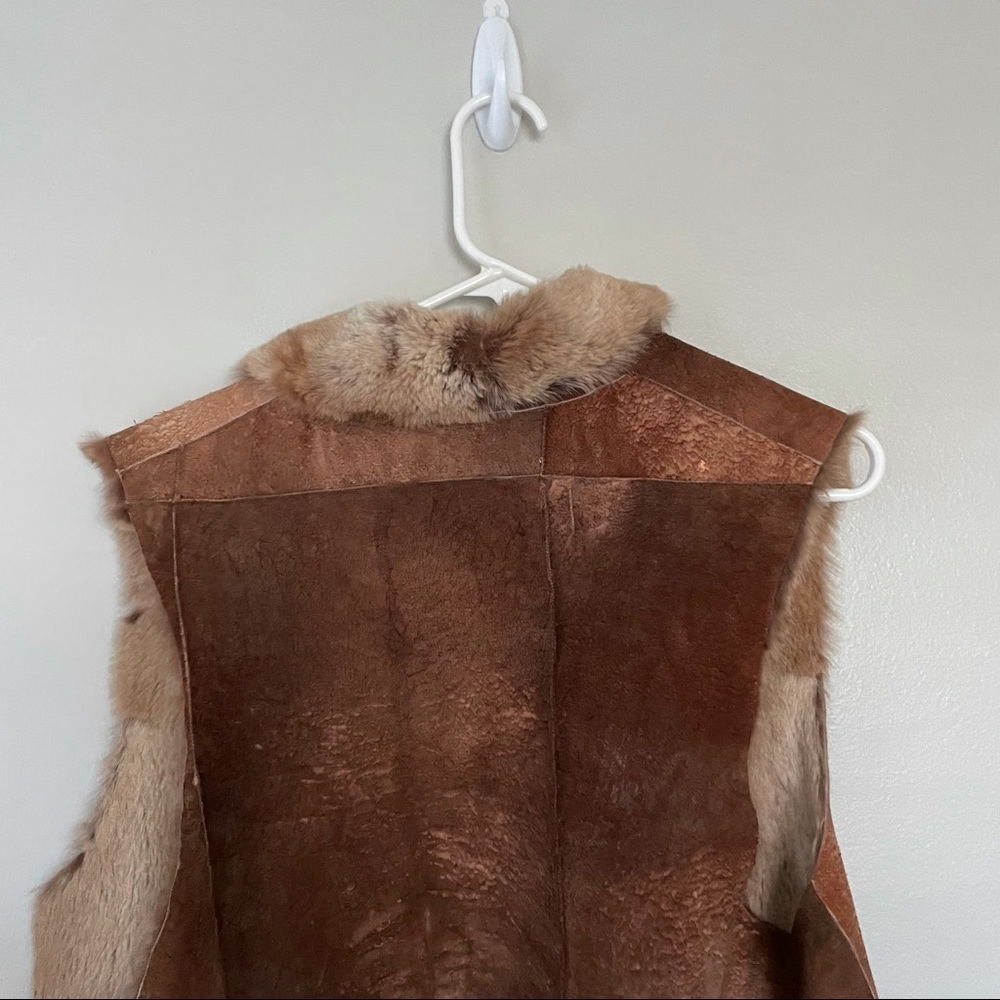 Haute Hippie Rabbit Fur Vest - Picture 12 of 14